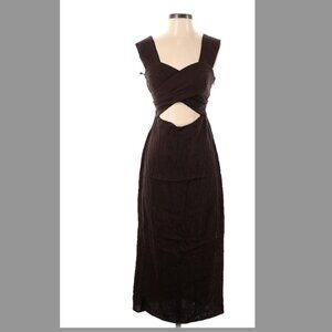NWT Love, Bonito Cutout Dress Brown - Size Small /4